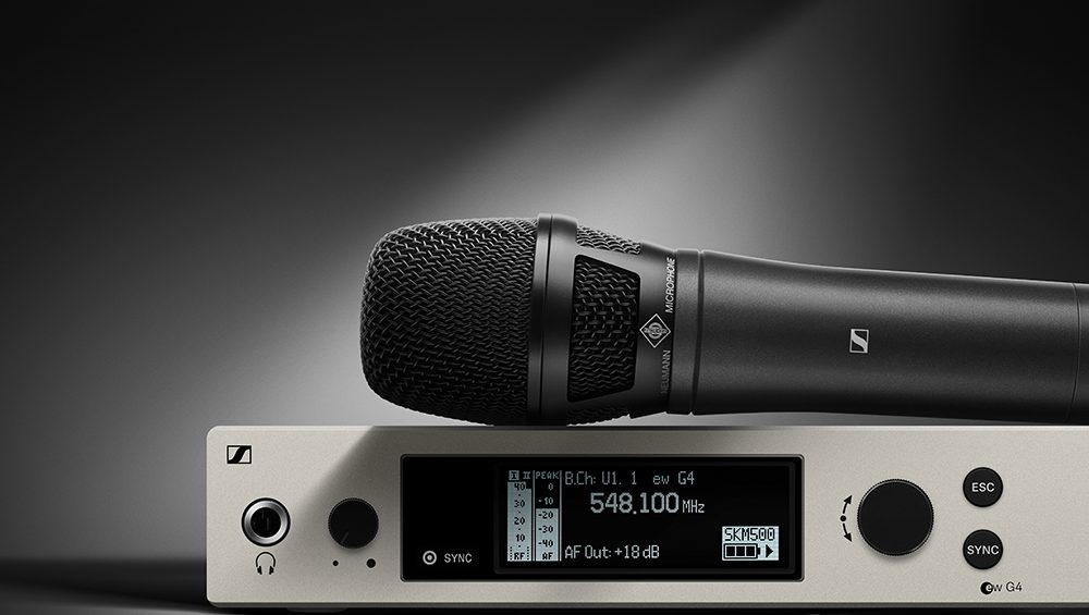 Sennheiser y Neumann set inalámbrico