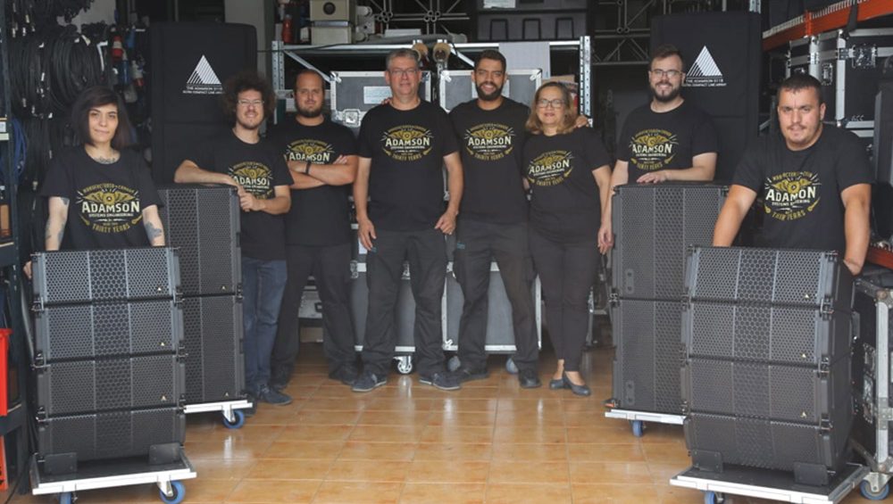 AcustiCanarias Servicios Audiovisuales apuesta por Adamson Systems