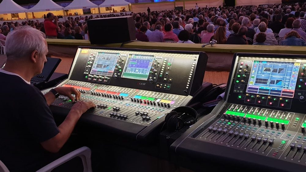 Jose Dalama, con dLive de Allen & Heath en Carmina Burana