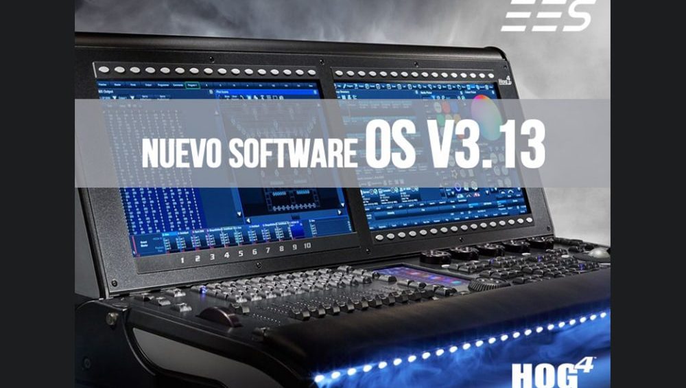 Nueva versión de software Hog 4 v3.13 ya disponible