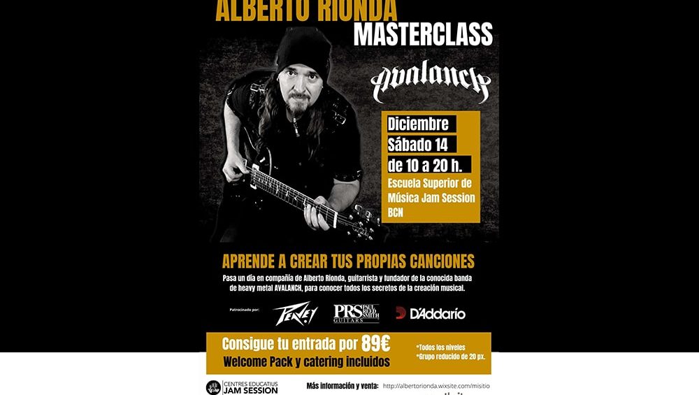 Masterclass exclusiva de Alberto Rionda en Barcelona