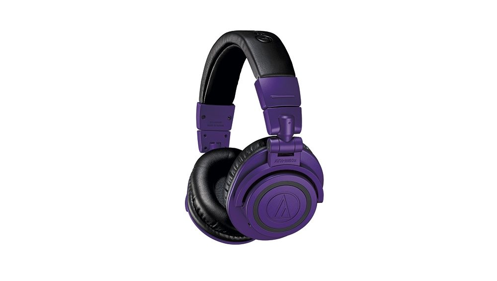 Audio-Technica presenta los modelos de edición limitada en morado y negro de sus galardonados auriculares over-ear ATH-M50x con cable y ATH-M50xBT inalámbricos