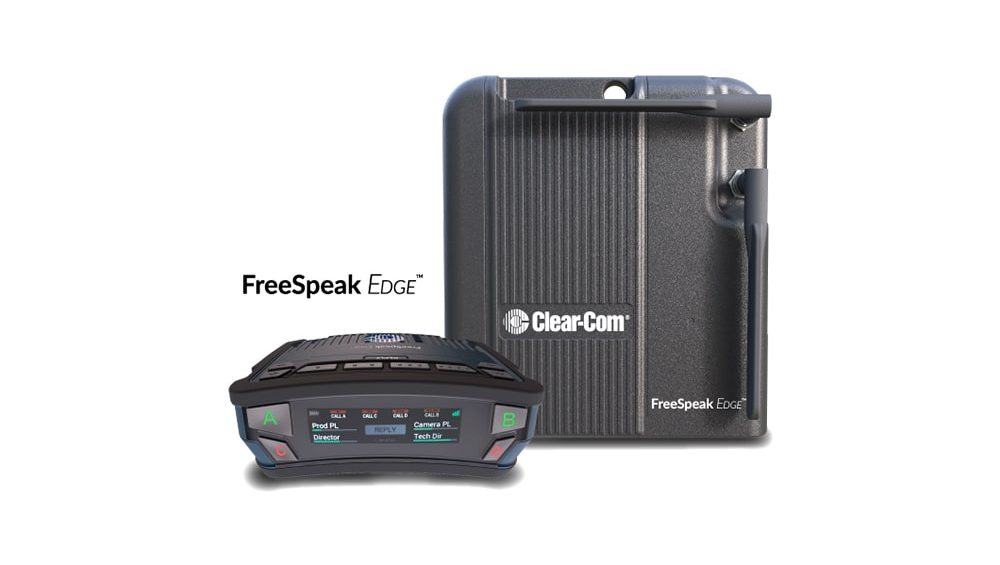 FreeSpeak EDGE. El sistema de intercom inalámbrico en la banda 5GHz de Clearcom