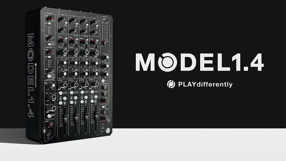 PLAYdifferently presenta su mezclador DJ analógico MODEL 1.4