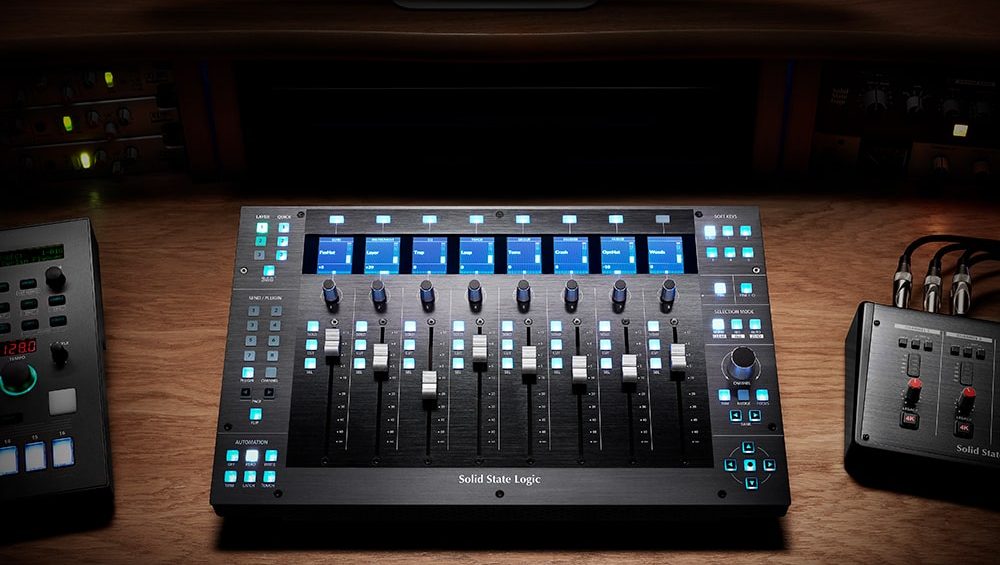 Solid State Logic presenta el controlador DAW avanzado UF8