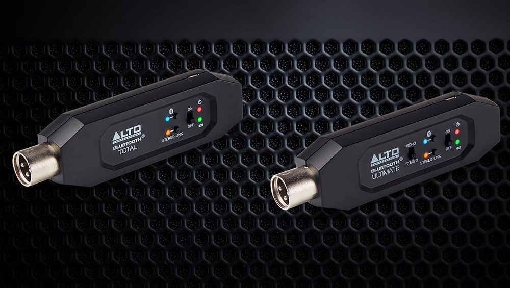 Alto Professional presenta dos nuevos receptores inalámbricos Bluetooth para sonido en directo