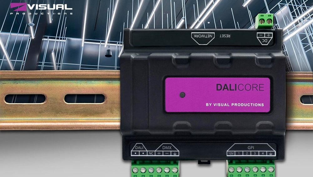 DaliCore, controlador de iluminación inteligente para protocolo DALI