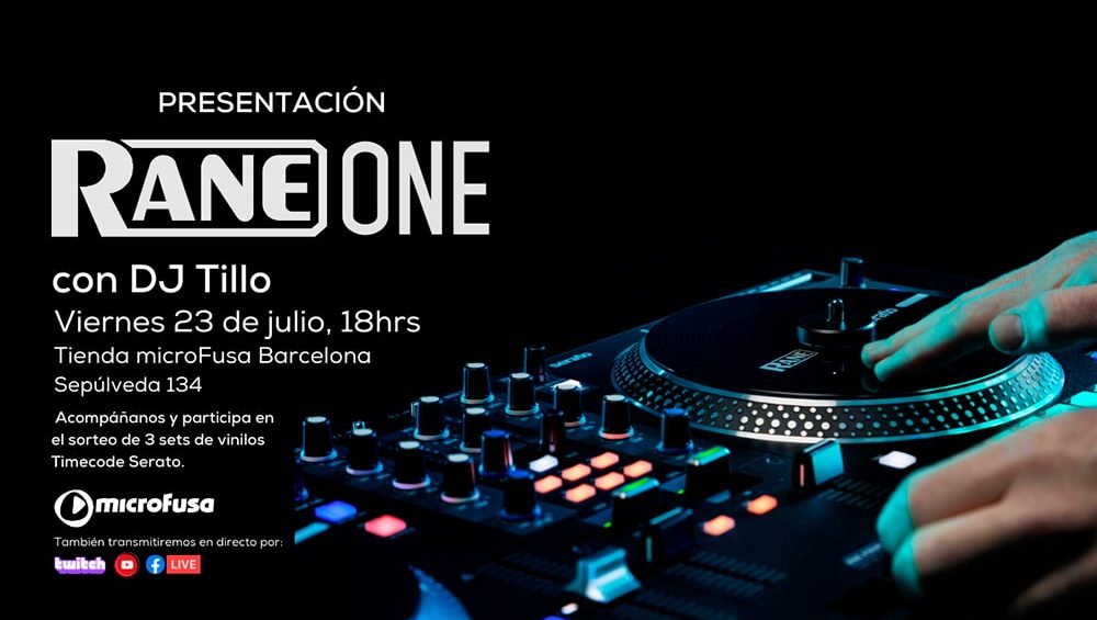 Presentación del controlador rane one en microFusa Barcelona