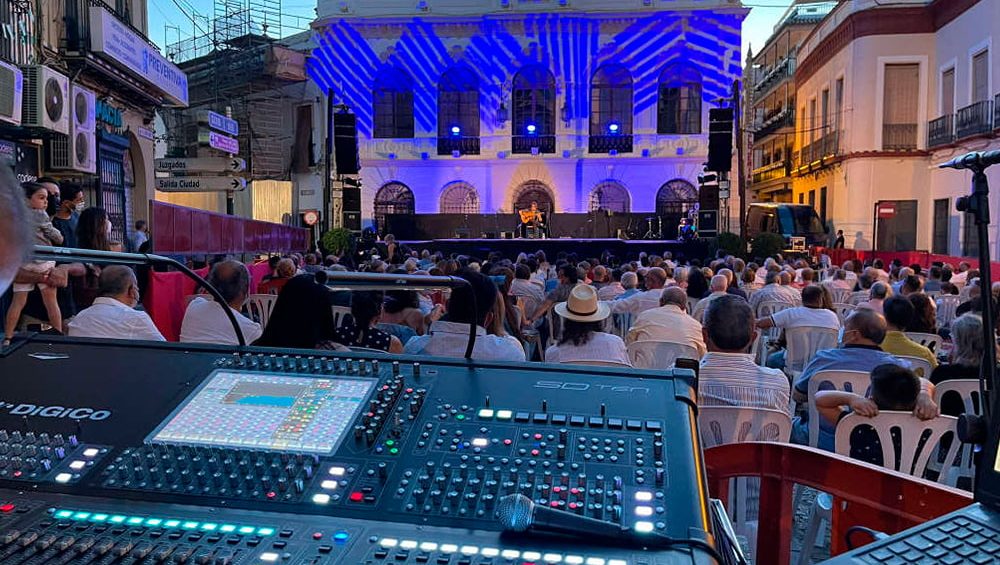 Ortiz Audio sonorizó el festival flamenco Gazpacho Andaluz con sistemas Meyer Sound LEOPARD y consolas DiGiCo