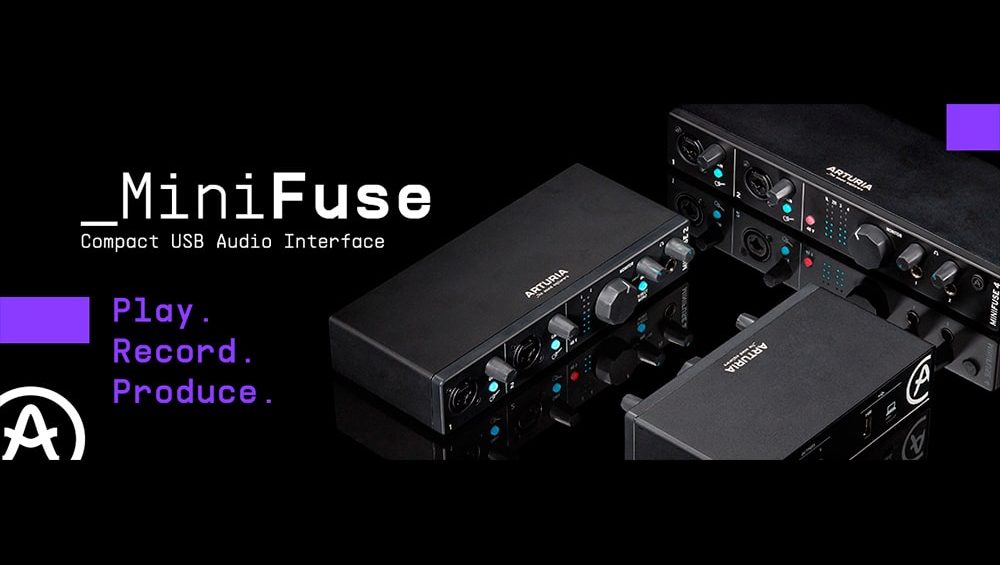 Arturia presenta las nuevas interfaces de audio y MIDI ultracompactas: MiniFuse