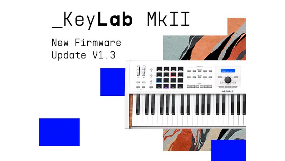 Arturia mejora la gama KeyLab MkII con la actualización Velocity