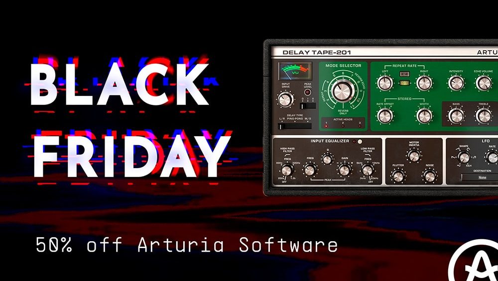 Promo Black Friday 50% Arturia Software en Zentralmedia