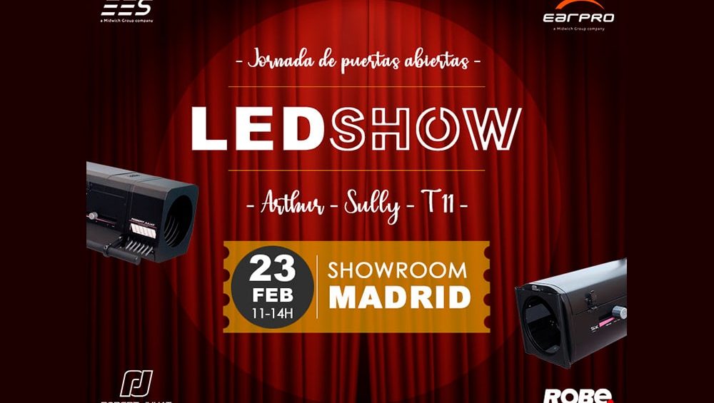 LEDShow EARPRO-EES con las novedades de LED de Robert Juliat y Robe