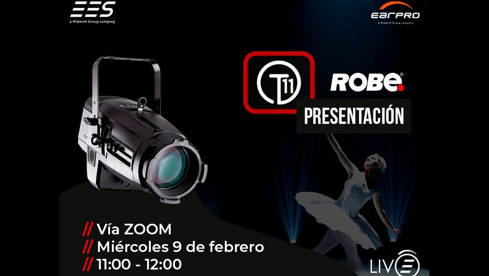 Presentación virtual T11 de Robe