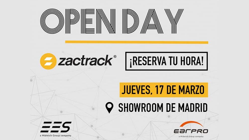 Los sistemas de seguimiento automatizado de zactrack harán su debut en el Open Day organizado por EARPRO-EES