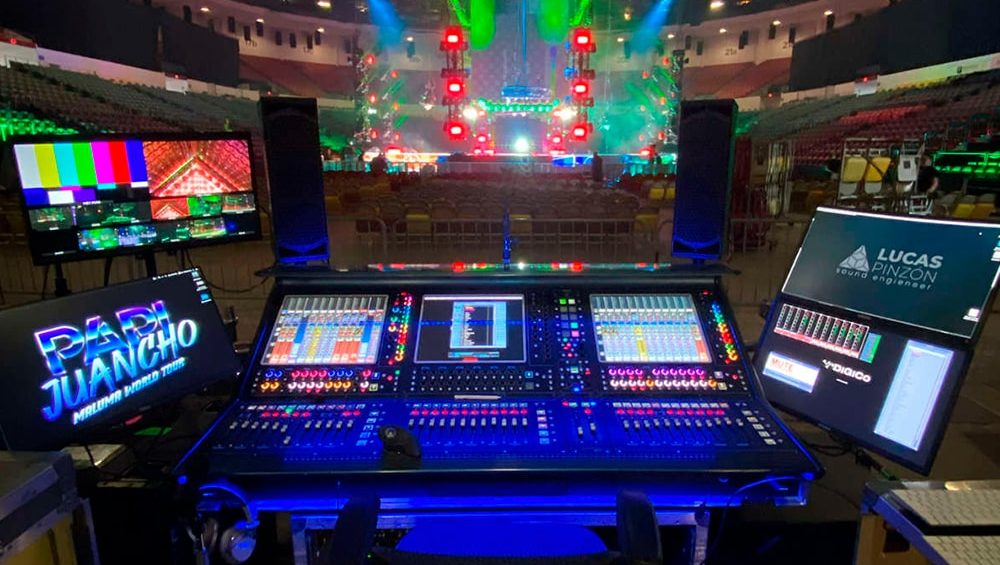 Maluma confía en las consolas DiGiCo Quantum 338 para su 'Papi Juancho Tour'