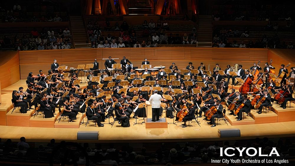 Neumann triunfa en el escenario con la Inner City Youth Orchestra