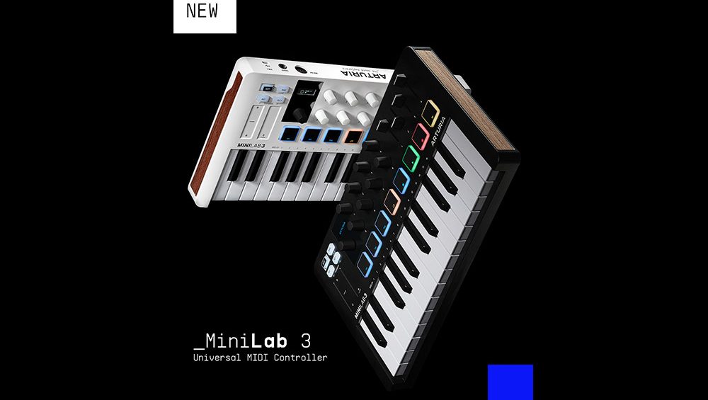 Arturia presenta la nueva generación de controladores MIDI MiniLab 3