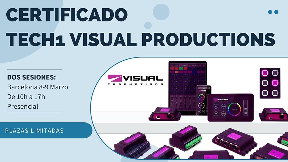 Curso certificado de Visual Productions por SeeSound