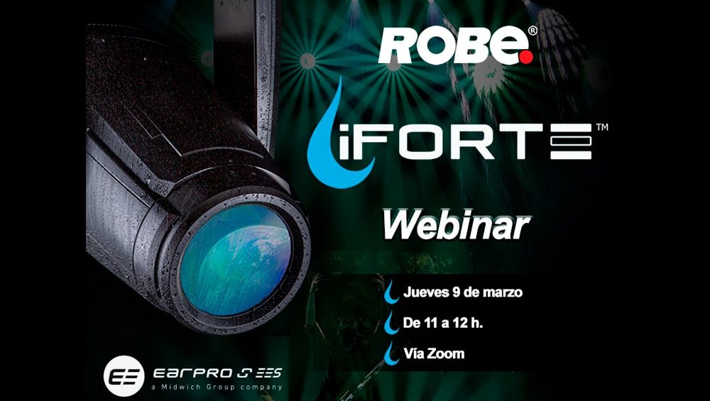 Webinar iForte de Robe