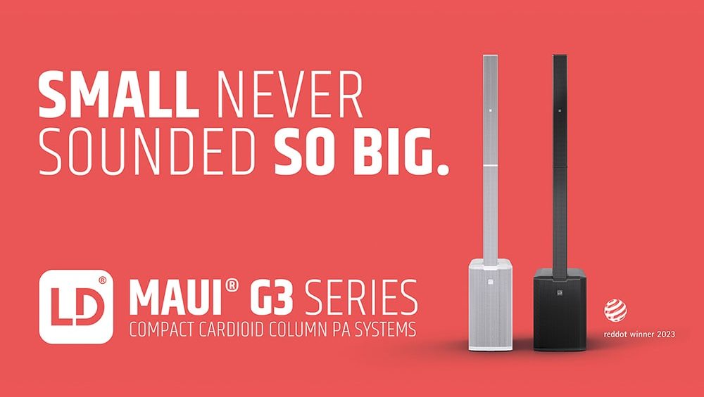 LD Systems presenta la serie MAUI G3