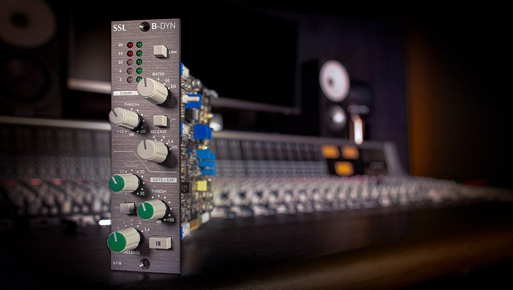 SSL presenta B-DYN 611B, el nuevo módulo de la Serie 500