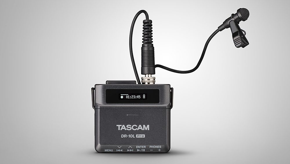 TASCAM presenta DR-10L PRO, grabadora de 32 bits coma flotante y micrófono de solapa