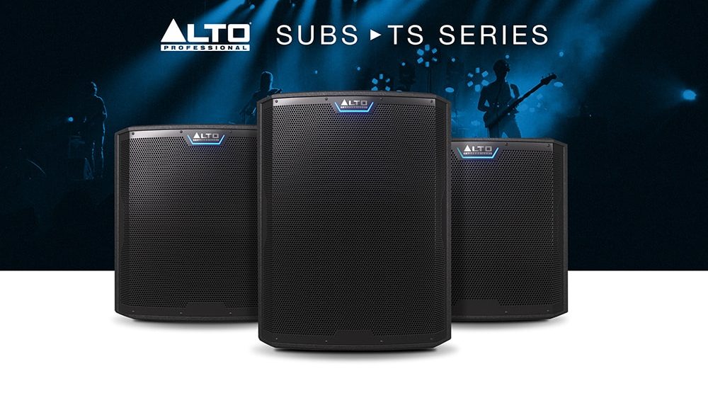 Alto Professional presenta tres nuevos subgraves de alta potencia