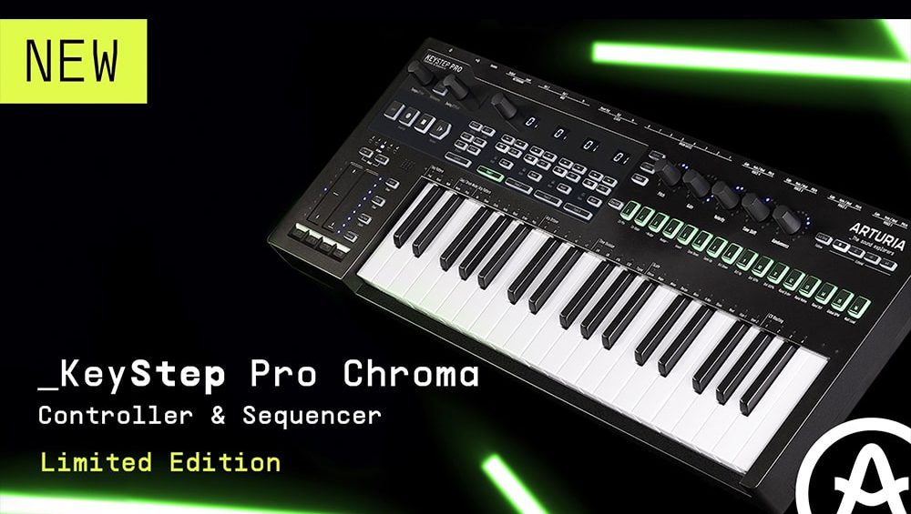 Arturia presenta KeyStep Pro Chroma