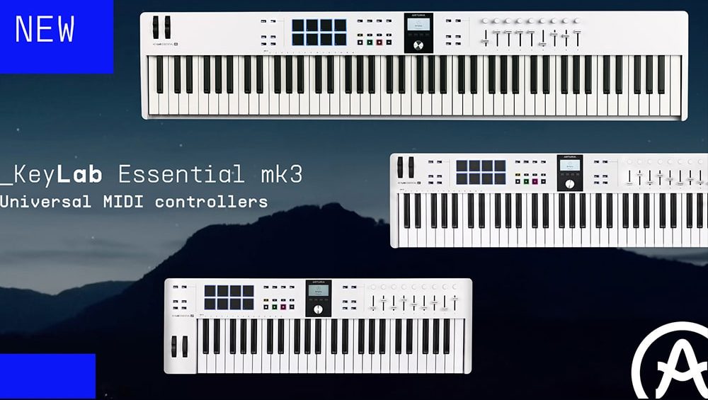 Arturia presenta KeyLab Essential 88 Mk3