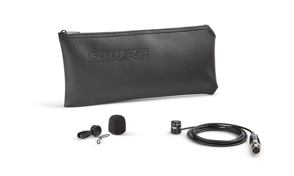 Shure renueva su consagrada serie WL con el lanzamiento de la nueva gama profesional WL18Xm de micrófonos lavalier de condensador en InfoComm 2024