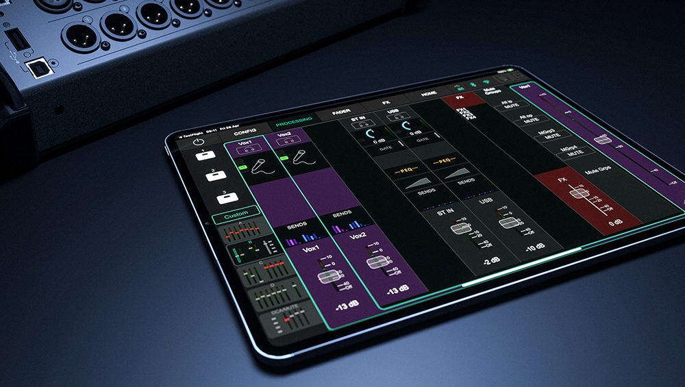 Más control en el nuevo firmware V1.2 para la Serie CQ de Allen & Heath