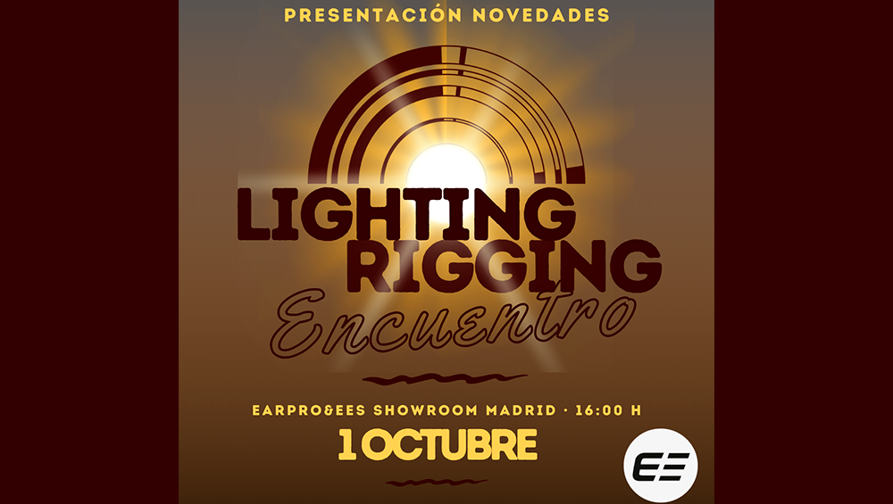 Encuentro al atardecer con las últimas novedades de Lighting & Rigging