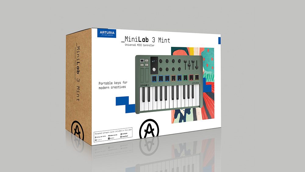 Llega la edición limitada: Arturia MiniLab 3 Mint