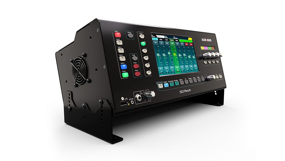 Allen & Heath presenta SQ-RACK, toda la potencia, conectividad y capacidad de SQ, en un rack de 4U