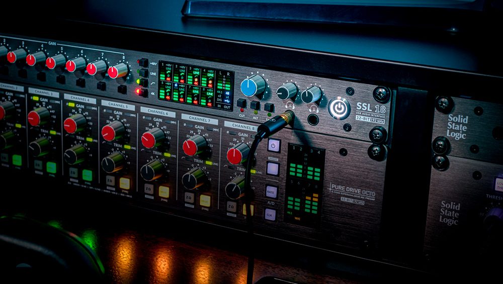 Solid State Logic presenta SSL18, su nueva interfaz de rack junto con el expansor Alpha 8