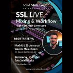 Apúntate a las nuevas jornadas de SSL Live con Alex Carretero